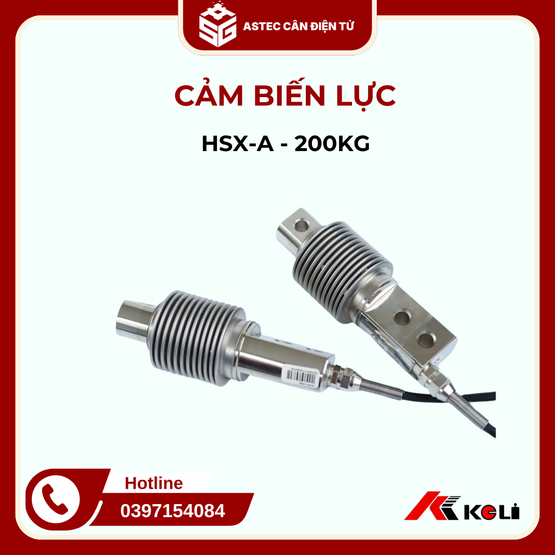 Cảm biến lực HSX A 200kg Cảm biến lực HSX A 200kg
