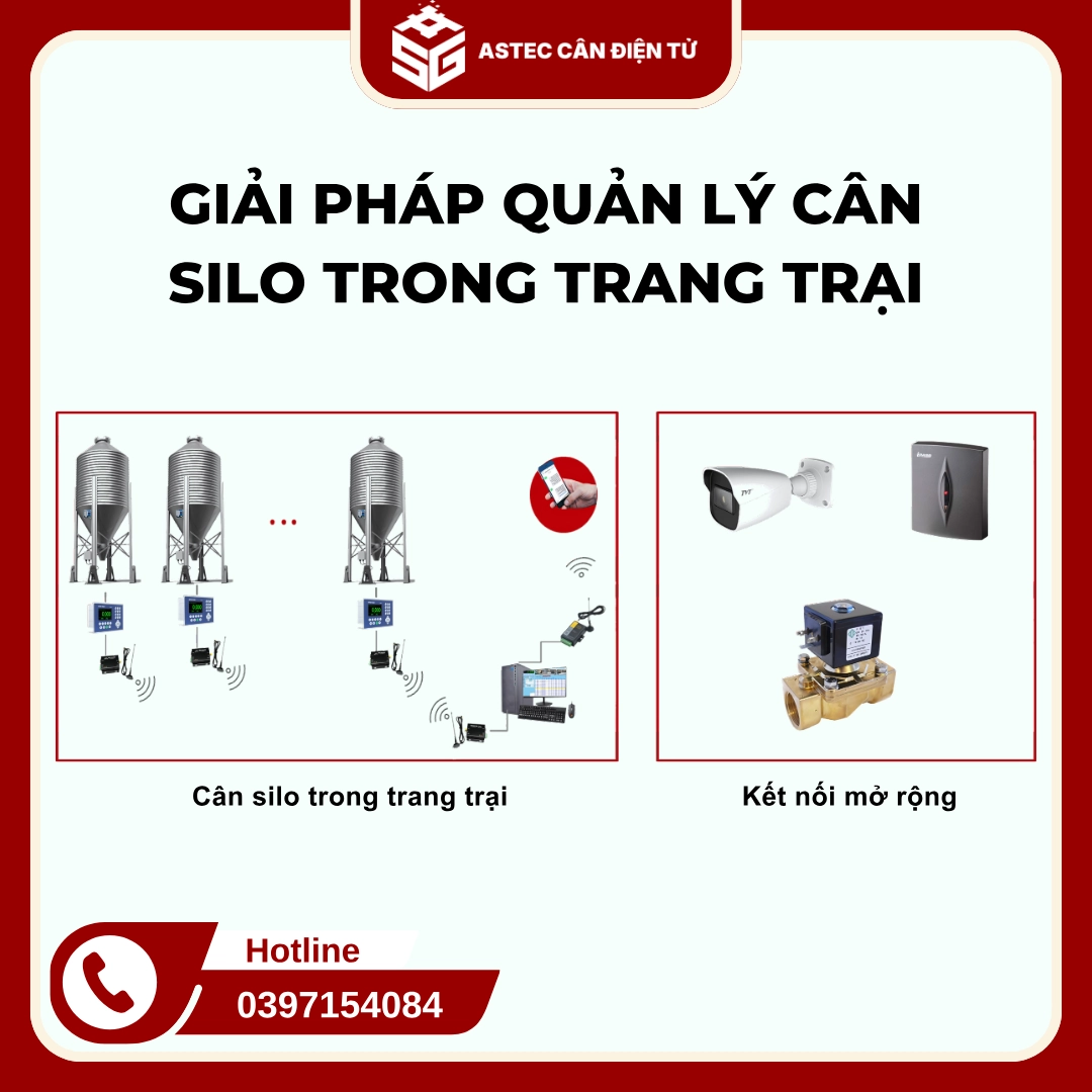 Giải pháp quản lý cân silo Giải pháp quản lý cân silo