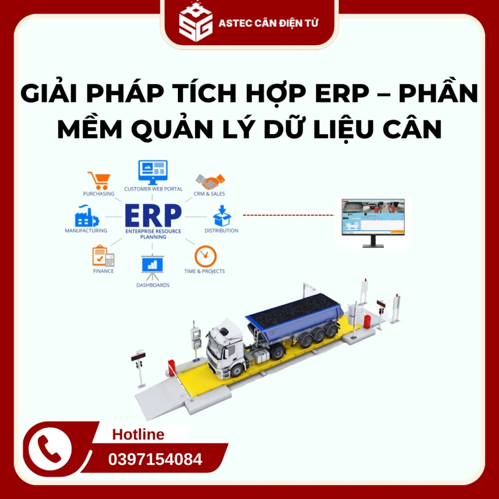 Giải pháp tích hợp phần mềm cân