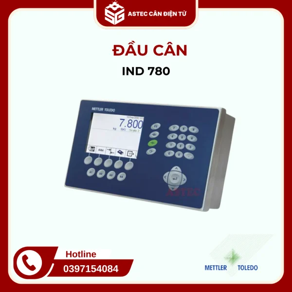 Đầu hiển thị IND 780 - ASTEC Cân điện tử