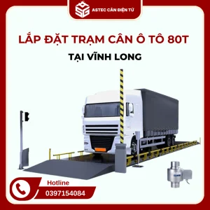 Lắp đặt hệ thống cân 80t Vĩnh Long