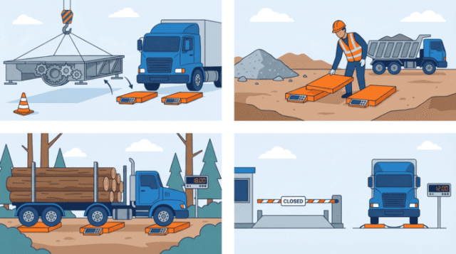 Portable axle scales can replace permanent truck scales for many applications 640x357