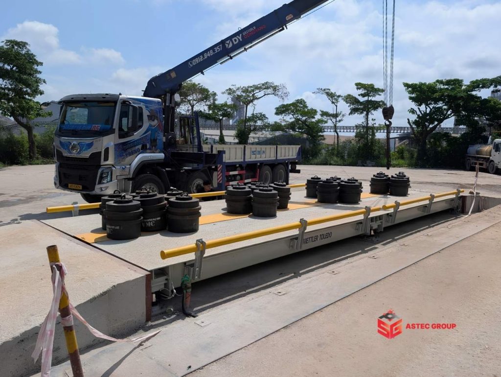 Cân ô tô 60T ChinFon Hải Phòng