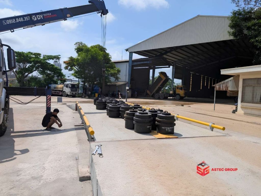 Trạm Cân ô tô 60T ChinFon Hải Phòng