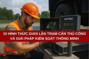 gian lận cân thủ công