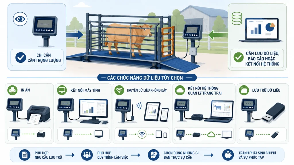 livestock scale data functions